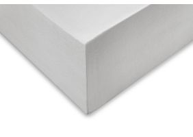 Zo home Satinado Hoeslaken Katoen Satijn 35cm Hoekhoogte - ash grey