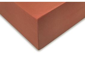 Zo home Satinado Hoeslaken Katoen Satijn 35cm Hoekhoogte - copper orange
