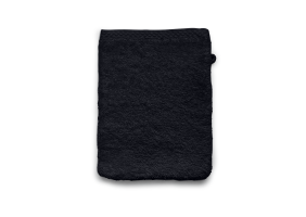 Eleganzzz Badstof Washand 100% Katoen 16x21cm - black - set van 12