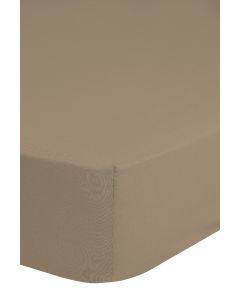 Good Morning Hoeslaken Jersey Katoen Stretch 30cm Hoge Hoek - sand