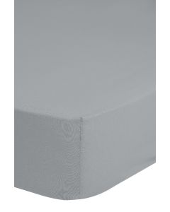 Good Morning Hoeslaken Jersey Katoen Stretch 30cm Hoge Hoek - silver