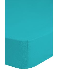 Good Morning Hoeslaken Jersey Katoen Stretch 30cm Hoge Hoek - aqua