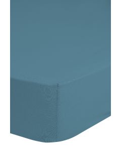 Good Morning Hoeslaken Katoen Renforcé 30cm Hoekhoogte - adria blue