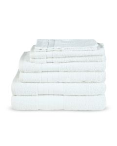 Good Morning Badgoedset 100% katoen - white - 8 delig