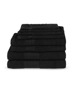 Good Morning Badgoedset 100% katoen - black - 8 delig