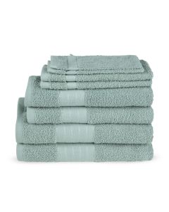 Good Morning Badgoedset 100% katoen - olive green - 8 delig