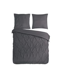 Pure Dekbedovertrek Micropercal Elegance - anthracite