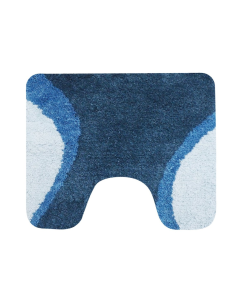Dutch House Toiletmat Metz 60x50cm - blauw