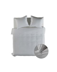 Yellow Dekbedovertrek Katoen Suites Casablanca - vaporous grey