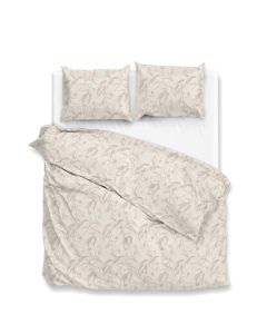 Zo Home Dekbedovertrek Katoen Satijn Fiori di - off white