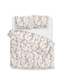 Zo Home Dekbedovertrek Flanel Colette - white
