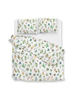 Zo Home Dekbedovertrek Flanel Amara - white