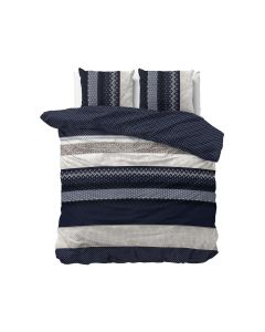 Sleeptime Dekbedovertrek Cotton Blended Elisabeth - navy