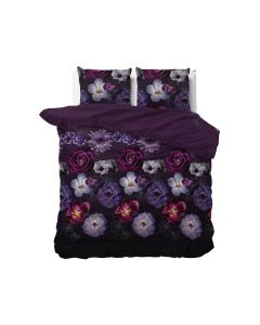 Sleeptime Dekbedovertrek Cotton Blended Magic Flower - purple