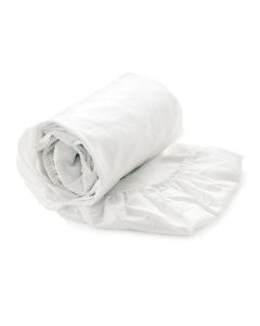 Yellow Hoeslaken Suite Mumbai Katoen Perkal 40cm Hoekhoogte - blanc de blanc
