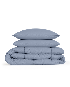 Eleganzzz Eazy Dekbed Zonder Overtrek Inclusief Kussenslopen - blue
