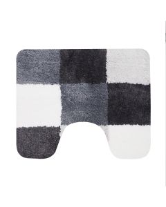 Dutch House Toiletmat Brest 60x50cm - grijs 