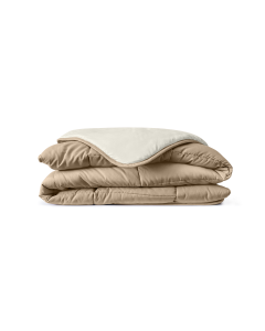 Eleganzzz Eazy Zomerdekbed Zonder Overtrek Microvezel - brown
