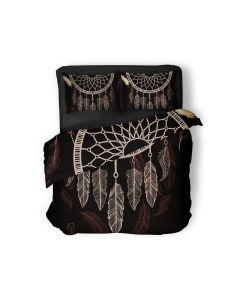 Eleganzzz Dekbedovertrek Micropercal Cherokee - black