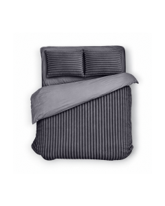 Eleganzzz Dekbedovertrek Teddy Rib Fleece - dark grey