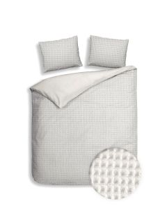 Heckett Lane Dekbedovertrek Katoen Vafala - ivory white