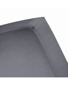 Eleganzzz Topper Hoeslaken Flanel - antraciet
