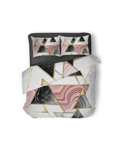 Eleganzzz Dekbedovertrek Micropercal Geometric - multi
