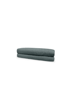 Eleganzzz Badstof Handdoek 100% Katoen 50x100cm - olive green - Set van 2