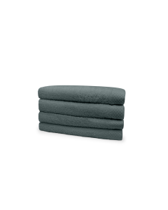 Eleganzzz Badstof Handdoek 100% Katoen 50x100cm - olive green - set van 4