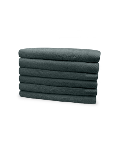 Eleganzzz Badstof Handdoek 100% Katoen 60x110cm - olive green - set van 6