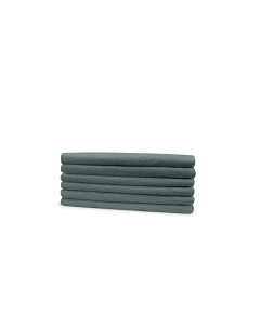Eleganzzz Badstof Gastendoek 100% Katoen 30x50cm - olive green - set van 6