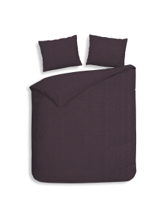 Heckett Lane Dekbedovertrek Flanel Spina - blackberry wine