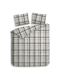 Heckett Lane Dekbedovertrek Flanel Enio - multi
