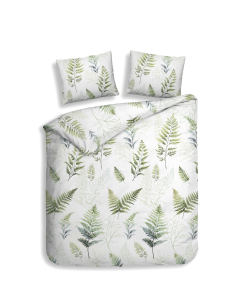 Heckett Lane Dekbedovertrek Flanel Zeno - white