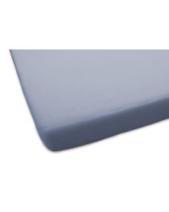 Dutch Dreams Hoeslaken Flanel Stretch 25cm Hoge Hoek Set van 2 - licht blauw