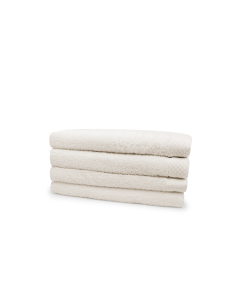 Eleganzzz Badstof Handdoek 100% Katoen 60x110cm - ivory - set van 4