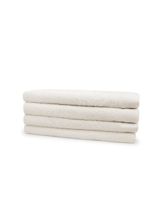Eleganzzz Badstof Badlaken 100% Katoen 70x140cm - ivory - set van 4