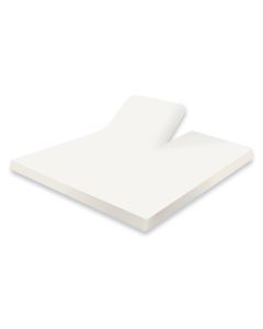 Eleganzzz Splittopper Hoeslaken Jersey Katoen Stretch - ivoor