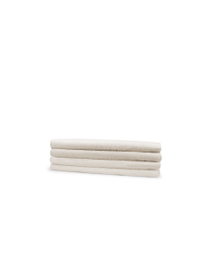Eleganzzz Badstof Gastendoek 100% Katoen 30x50cm - ivory - set van 4