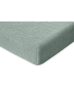 Eleganzzz Hoeslaken Teddy Pluche 35cm Hoekhoogte - jade