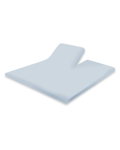 Eleganzzz Splittopper Hoeslaken Perkal Katoen - licht blauw