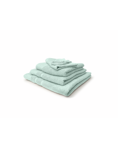 LINNICK Diamond Badstof Badgoedset 100% Katoen - soft green - 12 delig
