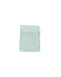 LINNICK Diamond Badstof Washand 100% Katoen 16x21cm - soft green - set van 6