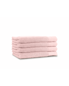 LINNICK Diamond Badstof Handdoek 60x110cm - light pink - set van 4