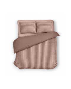 Eleganzzz Dekbedovertrek Teddy Rib Fleece - light pink