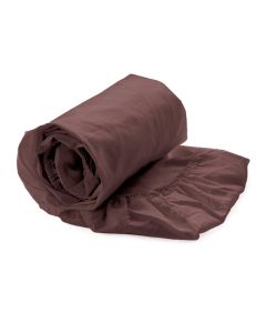 Heckett Lane Hoeslaken Elementi Katoen Satijn 40cm Hoekhoogte - marsala brown