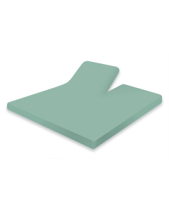 Eleganzzz Splittopper Hoeslaken Jersey Katoen Stretch - mineral