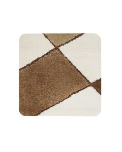 Dutch House Bidetmat Nice - brown 60x60cm