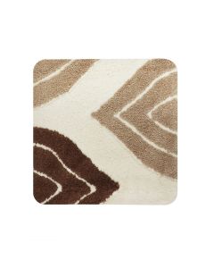 Dutch House Bidetmat Paris - brown 60x60cm