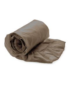 Yellow Hoeslaken Suite Mumbai Katoen Perkal 40cm Hoekhoogte - plaza taupe